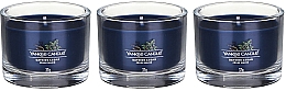 Набор ароматических свечей - Yankee Candle Bayside Cedar (candle/3x37g) — фото N2