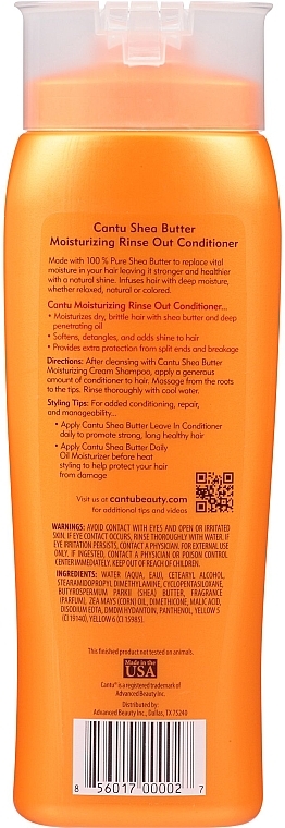 Кондиціонер для волосся - Cantu Shea Butter Ultra Moisturizing Rinse Out Conditioner — фото N4