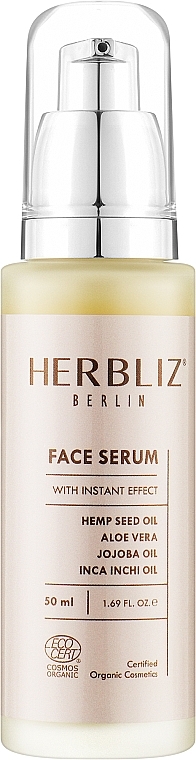 Сироватка для обличчя з миттєвим ефектом - Herbliz Instant Effect Facial Serum — фото N1