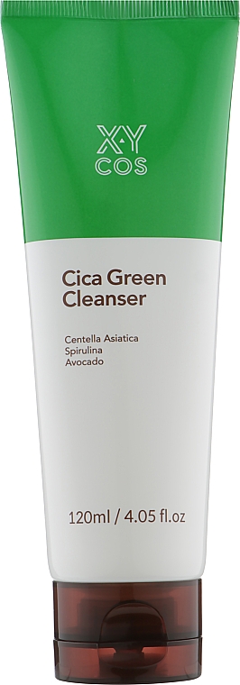 Зволожувальна пінка для обличчя - Xycos Cica Green Cleanser — фото N1