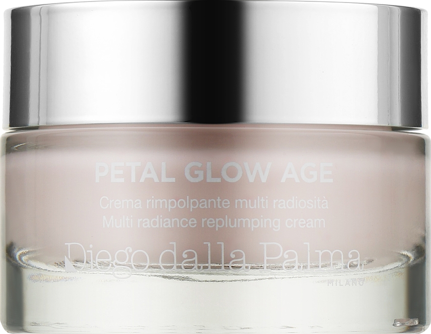 Антивіковий крем для обличчя для сяйної шкіри - Diego Dalla Palma Petal Glow Age Multi Radiance Replumping Cream