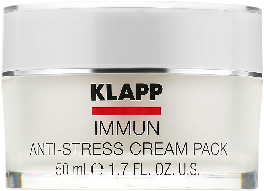 Крем-маска для лица "Анти-стресс" - Klapp Immun Anti-Stress Cream Pack — фото N1