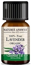 Парфумерія, косметика Органічна ефірна олія "Лаванда" - Nature's Answer Lavender Essential Oil