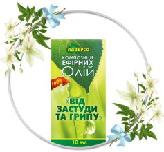 Духи, Парфюмерия, косметика РАСПРОДАЖА Композиция эфирных масел "От простуды и гриппа" - Адверсо *