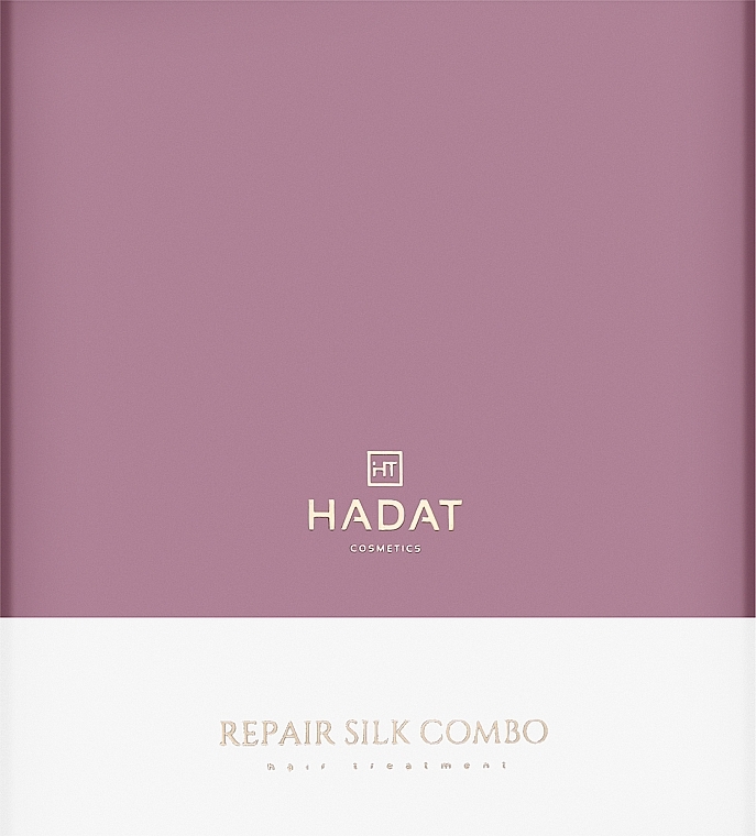 Набор - Hadat Cosmetics Repair Silk Combo (shm/250ml + mask/300ml) — фото N1