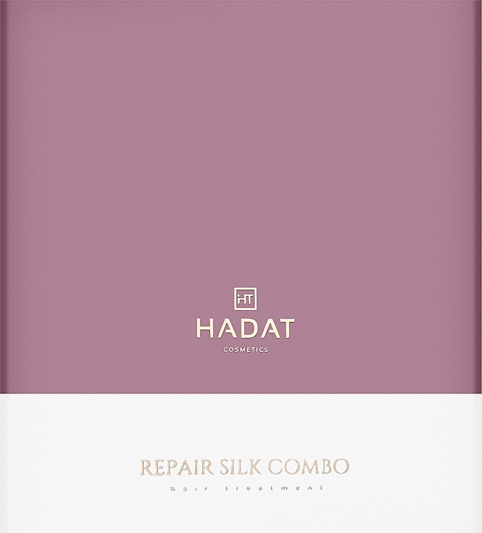 Набор - Hadat Cosmetics Repair Silk Combo (shm/250ml + mask/300ml)