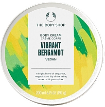 Духи, Парфюмерия, косметика The Body Shop Choice Vibrant Bergamot - Крем для тела