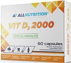 Парфумерія, косметика Вітамін D3 - AllNutrition Vitamin D3 2000