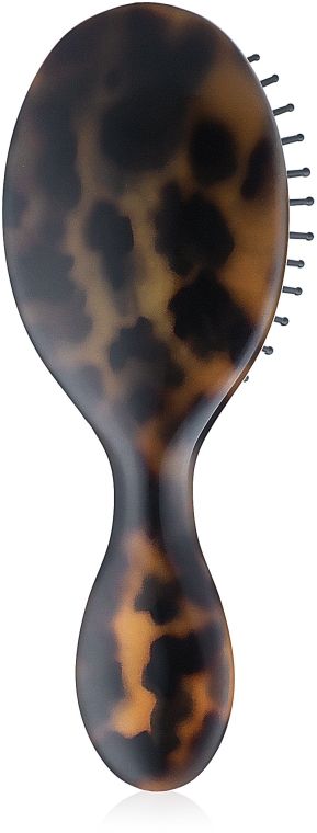Расческа для волос, E728BRN-B0119, черно-коричневая - Mari N. — фото N2
