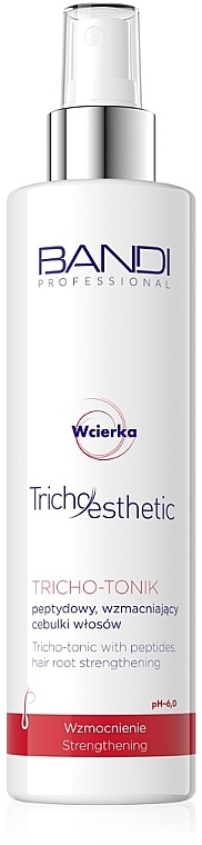 Трихо-тонік пептидний для зміцнення волосяних цибулин - Bandi Professional Tricho Esthetic Tricho-Tonic with Peptides — фото N1