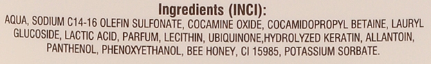 Гель для душу - Bione Cosmetics Honey + Q10 Shower Gel — фото N3