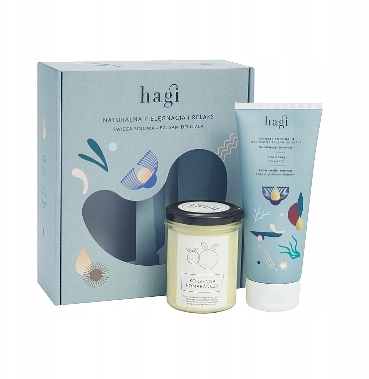 Набір - Hagi Set (b/balm/200ml + candle/230g) — фото N2