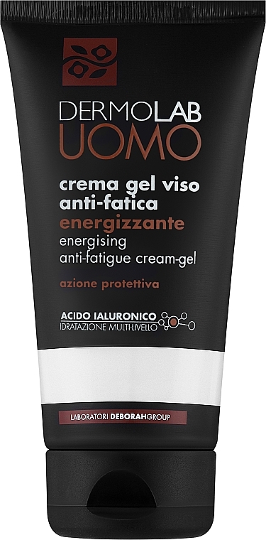 Крем-гель для лица - Deborah Dermolab Uomo Energising Anti-Fatigue Face Cream Gel — фото N1