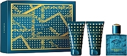 Парфумерія, косметика Versace Eros - Набір (edt/50ml + sh/gel/50ml + ash/balm/50ml)