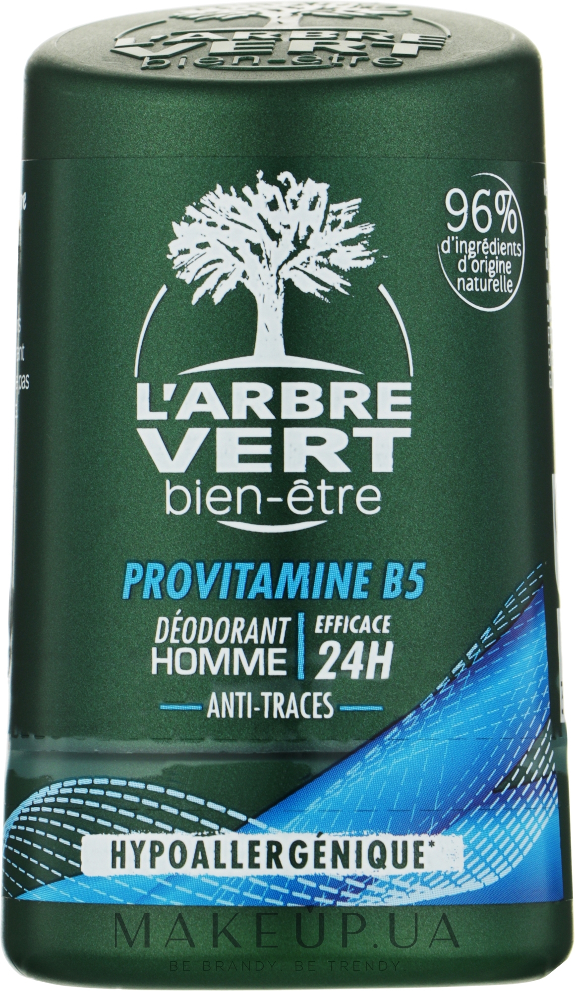 Дезодорант для чоловіків з провітаміном В5 - L'Arbre Vert Deodorant — фото 50ml
