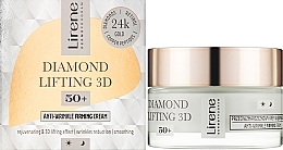 Розгладжувальний крем для обличчя 50+ - Lirene Diamond lifting 3D Cream — фото N2