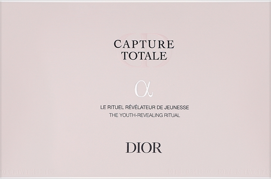 Набор - Dior Capture Totale Kit (lot/50ml + ser/10ml + cr/50ml + bag/1pc) — фото N2