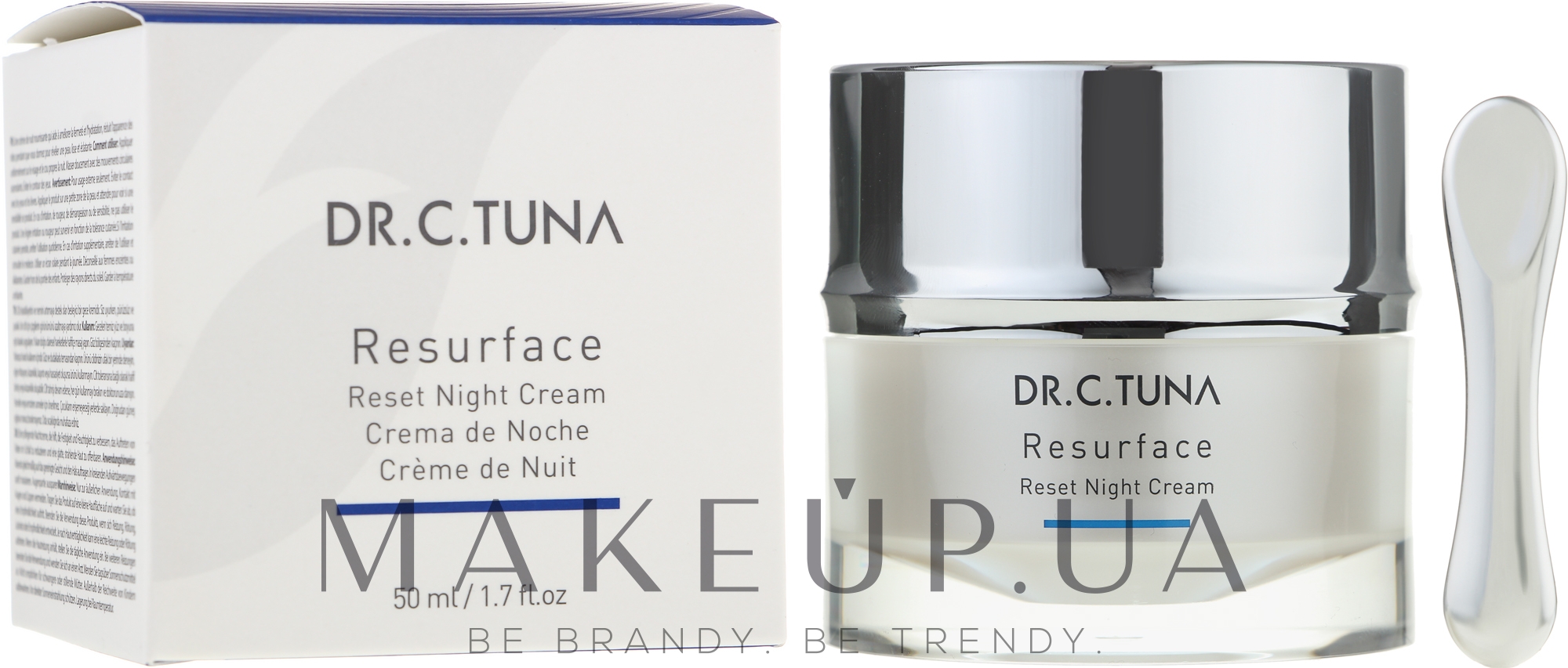 Увлажняющий ночной крем для лица - Farmasi Dr.C.Tuna Resurface Reset Night Cream — фото 50ml
