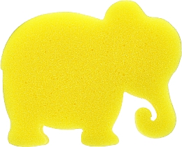 Духи, Парфюмерия, косметика Детская мочалка для ванной, желтый слон - Grosik Camellia Bath Sponge For Children
