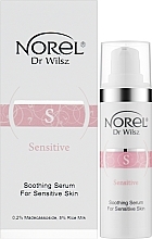 Заспокійлива сироватка для чутливої шкіри - Norel Sensitive Soothing Serum For Sensitive Skin — фото N2