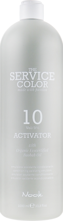 Окислювач для волосся - Nook The Service Color 10 Vol — фото N3