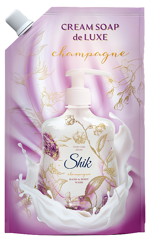 Жидкое крем-мыло для тела и рук - Shik Champagne Hand & Body Wash (дой-пак) — фото N1