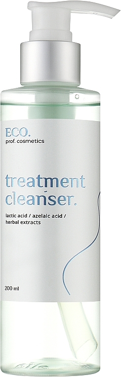 Гель для умывания жирной, проблемной и комбинированной кожи - Eco.prof.cosmetics Treatment Cleanser — фото N1