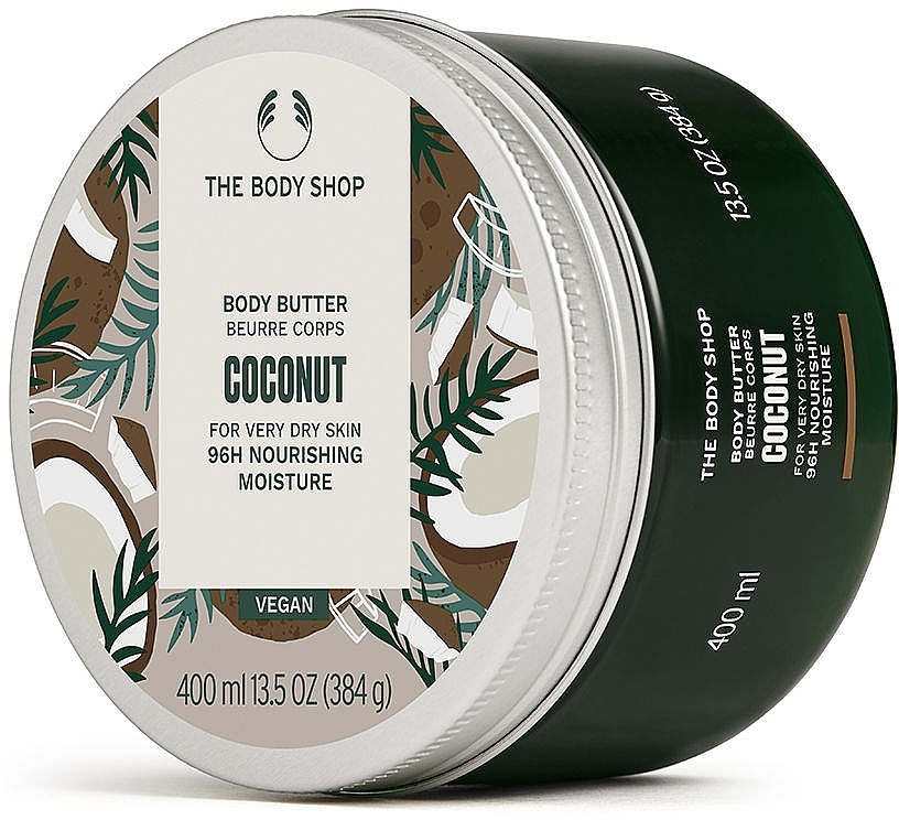 Масло для тела "Кокос" - The Body Shop Coconut Body Butter Vegan — фото N3