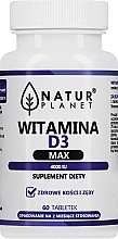 Парфумерія, косметика Вітамін D3 MAX 4000IU - Natur Planet Vitamin D3 4000IU