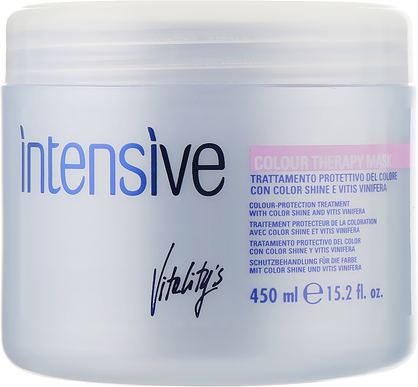 Маска для фарбованого волосся - vitality's Intensive Color Therapy Mask — фото N3