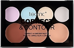 Палетка корректоров и консилеров - Technic Cosmetics Correct & Contour Palette — фото N2