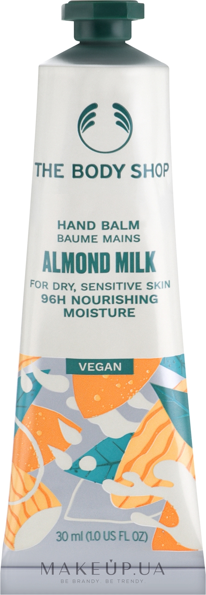 Крем-бальзам для рук "Миндальное молочко" - The Body Shop Vegan Almond Milk Hand Balm — фото 30ml