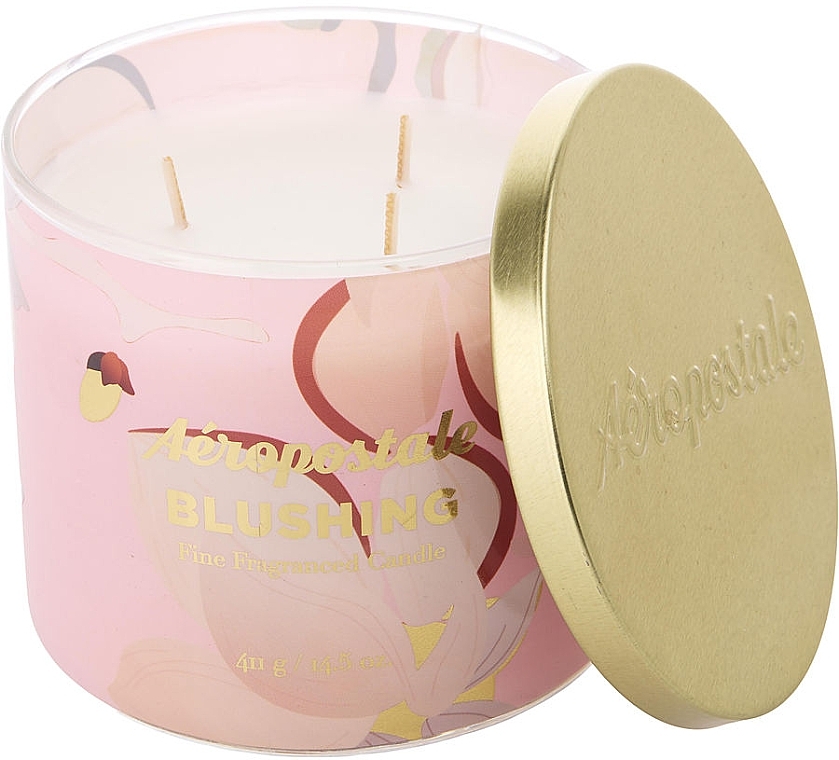 Ароматична свічка - Aeropostale Blushing Fine Fragrance Candle — фото N3
