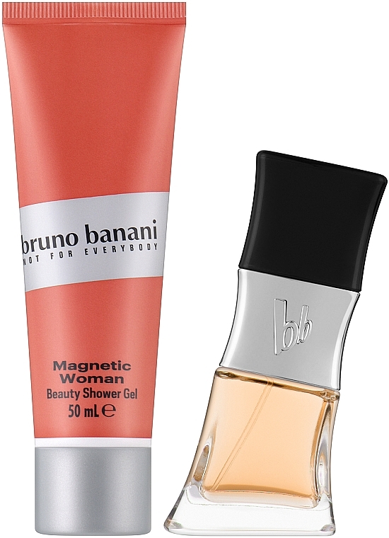 Bruno Banani Magnetic Woman - Набір (edp/30ml + sh/gel/50ml) — фото N2