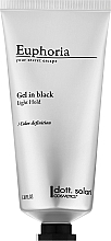 Парфумерія, косметика Гель для укладання волосся, чорний - Dott. Solari Euphoria Gel In Black