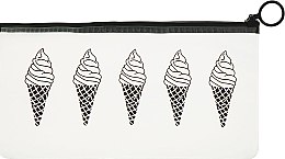 Косметичка прозрачная, "Мороженое" - Lily Cosmetics — фото N1