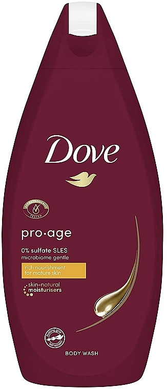 Гель для душа для зрелой кожи - Dove Pro Age Body Wash — фото N1
