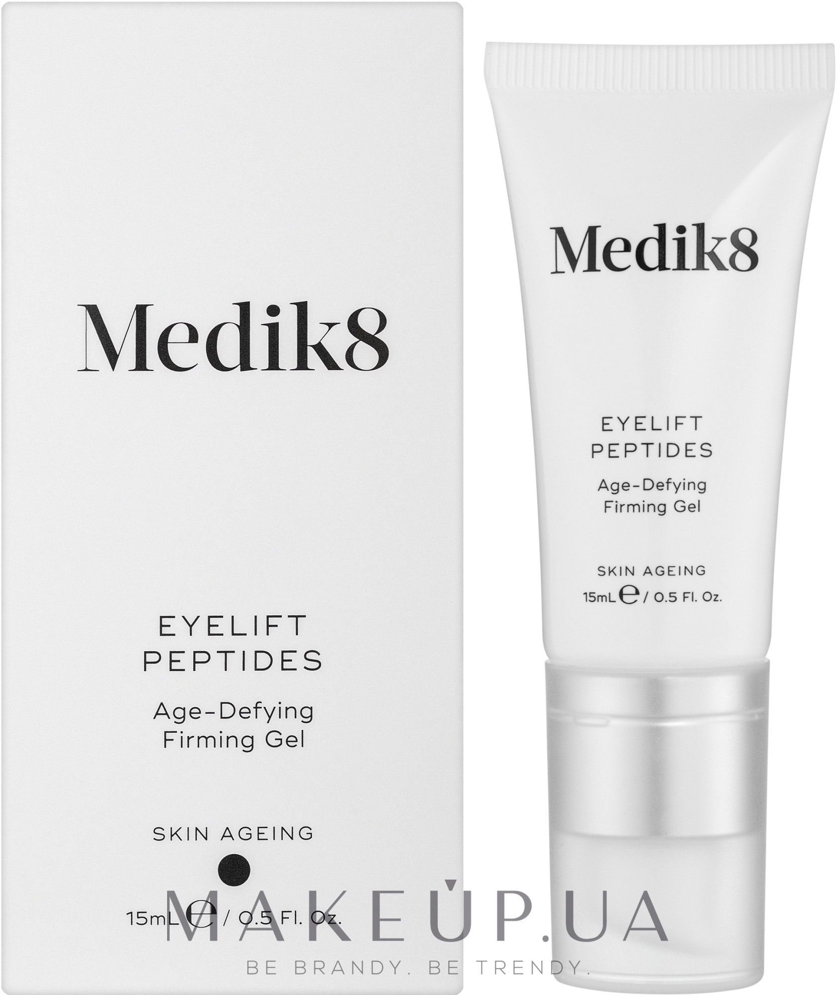 Крем-сироватка для ліфтингу зони навколо очей - Medik8 Eyelift Age-Defying Eye Firming Gel — фото 15ml