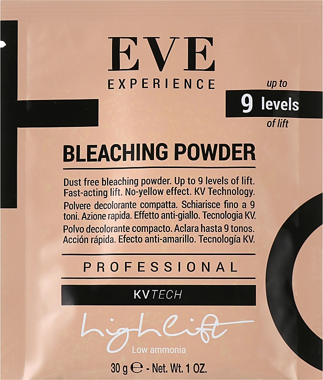 Знебарвлювальний порошок - Farmavita Eve Experience Bleaching Powder — фото N1