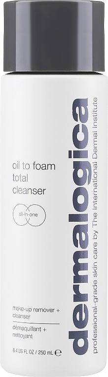 Гелево-масляный очиститель для лица - Dermalogica Oil to Foam Total Cleanser — фото N1