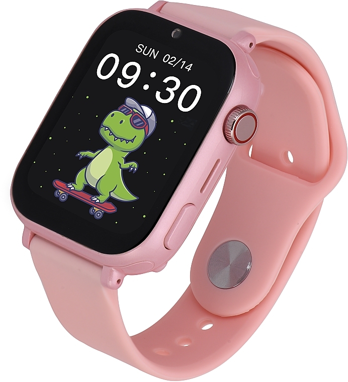 Смарт-часы для детей, розовые - Garett Smartwatch Kids N!ce Pro 4G — фото N4