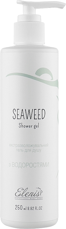 Екстразволожувальний гель для душу з водоростями - Elenis Seaweed Shower Gel — фото N1