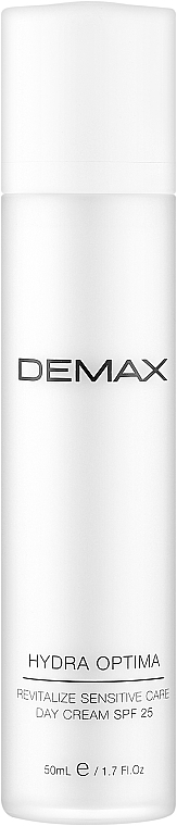 Захисно-заспокійливий крем - Demax Sensitive Protecting Day Cream SPF 25
