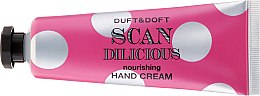 Парфумерія, косметика Живильний крем для рук - Duft & Doft Nourishing Hand Cream Scan Dilicious Raspberry & Magnolla