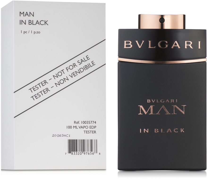 Bvlgari Man In Black - Парфюмированная вода (тестер) — фото N2