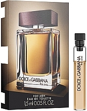 Парфумерія, косметика Dolce & Gabbana The One For Men - Парфумована вода (пробник)