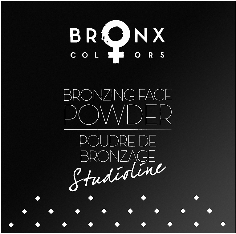 Бронзуваньна пудра для обличчя - Bronx Colors Studioline Bronzing Face Powder — фото N2