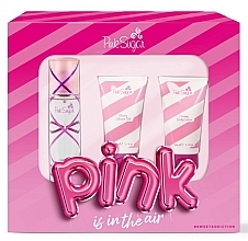 Духи, Парфюмерия, косметика Pink Sugar Eau - Набор (edt/50ml + sh/gel/50ml + b/lot/50ml)