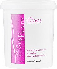 Маска для покращення кольору обличчя "Вітаміни краси" з витяжкою з вишні - La Grace Masque Vitamines De Beaute — фото N3