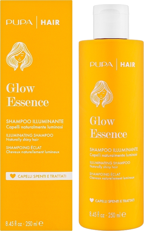 Шампунь для тьмяного волосся - Pupa Glow Essence Illuminating Shampoo — фото N2